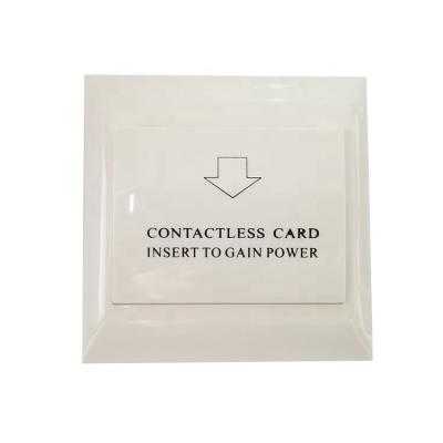 China Insert card to win power hotel intelligent light control switch for sale