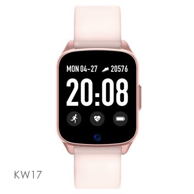 China Build In Instant Affordable KW17 Gift Sports Waterproof Smart Watch Wholesale KY-2019 New for sale