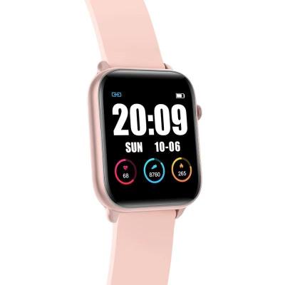 China 2020 New Touch Screen Smart Watch with Running, Walking, Tracker Pedometer Step Calorie Counter, Smart Watches for Women Men Kids, Black Pink for sale