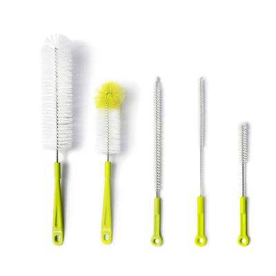 China Ruisen Plastic Washing Accessories Toilet Reading Brush Stocked Cleaning OEM Customized Style Packing Tool for sale