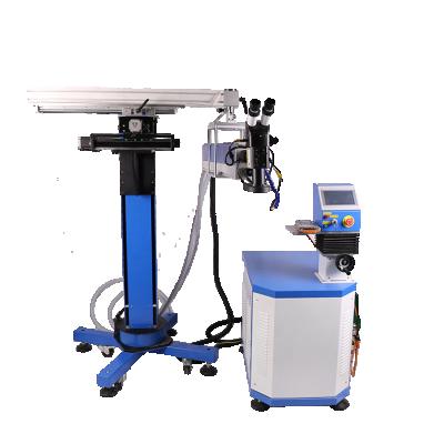 China Hotels Automation Red Light Mold Laser Welding Machine 200w Column And Boom Welding Machine for sale