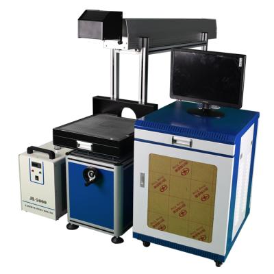 China Factory direct sale high quality low cost metal tube marking 130w laser directly driving CO2 laser marking machine dynamic focusing engraving price for sale