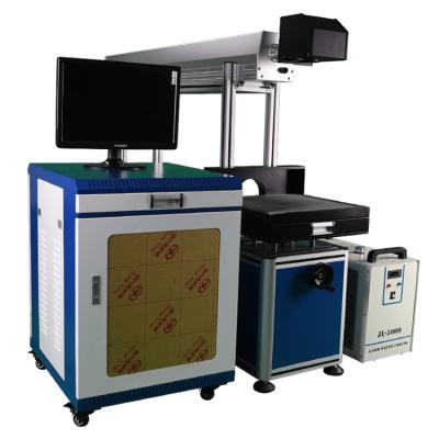 China Laser Quality Factory Sale Low Cost Marking Glass Directly On Cardboard With Words RF CO2 Laser Marking Engraving Machine For Non-metal Materials for sale