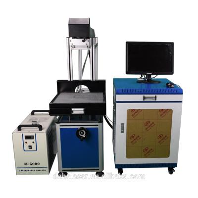 China The laser marking the special price is the high quality 4000 US dollar CO2 glass laser marking machine for making leather for sale