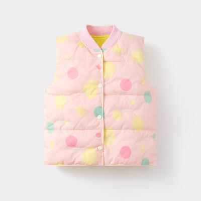 China Custom Made Breathable Sleeveless Infant & Toddler Winter Packable Vest Down Coat for sale