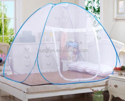 China Folded Steel Wire Bending Ger Free Installed Mosquito Net For Indoor And Outdoor for sale