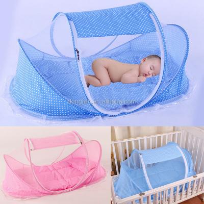 China Foldable Crib Foldable Baby Mattress Hutch Mosquito Net Kids Tent Newborn Crib Hot for sale