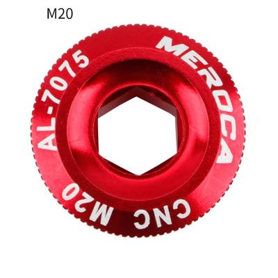 China MEROCA Mountain Bikes MTB Bike Crank Cover CNC M18/M19/M20 Screw For SHIMANO IXF Bicycle Arm Bolt Bike Parts for sale