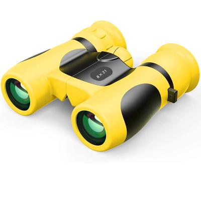 China Civil Telescope Foreign trade wholesale 8x21 children's binoculars high magnification full optical eye student cartoon telescope for sale