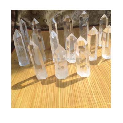 China China Natural Crystal Dots Quartz Crystal Magic Wands For Home Decoration for sale