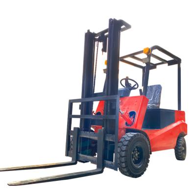 China Building Material Shops Multiple Models Electric Forklift 1 Ton 1.5 Ton Mini Small Forklift Portable Construction Electric Forklift for sale