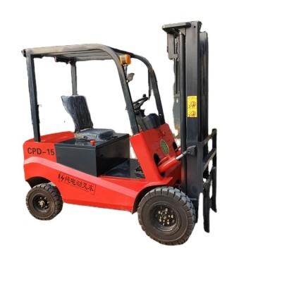 China Hotels Multifunctional New Energy Electric Hydraulic Electric Forklift 1.5ton 2ton 2.5ton Counter Balance Forklift Price for sale