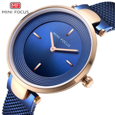 China New Design Luxury Japan Quartz Chronograph Movt Strap Steel Lady Watch With Cheap Price for sale