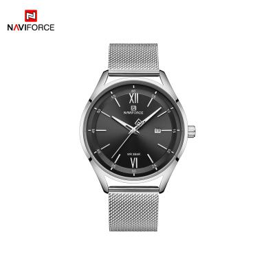 China NAVIFORCE Chronograph Top Brand Watches Luxury Mens Stainless Steel Watches Classic Men Quartz Couple Wristwatches for sale