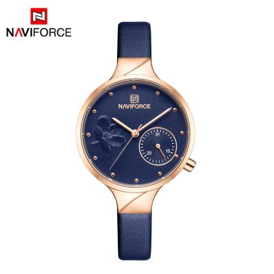 China Luxury NAVIFORCE Chronograph Stopwatch Top Brand Metal Wrist Women Watches Relojes for sale