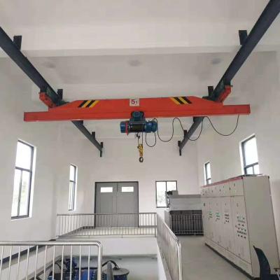 China Hot Selling Bridge Crane High Quality LX Single Beam Suspension Crane for sale