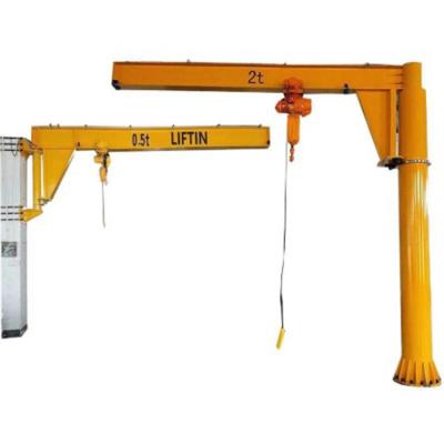 China Jib Crane Factory Lower Price BZD Model Fixed Column Mounted Slewing Crane 0.5t Electric Jib Crane for sale