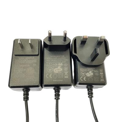 China Hot Selling Plug Into US AC DC 12V 2A 24W Universal Quick Chargers Power Adapter ZL-024WL for sale