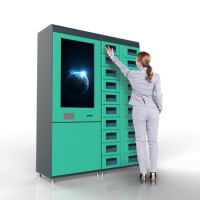 China Single-temperature Food Delivery Smart Indoor Logistic Parcel Click And Collect Locker For Courier Company for sale