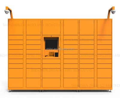 China Smart supermarket/smart postal/delivery/locker/parcel box for sale