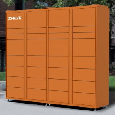 China BLE Cold Rolled Steel Smart Indoor Parcel Delivery Click And Collect Locker With CE Higher Quality for sale