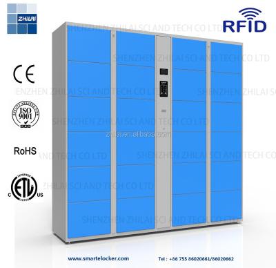 China High Quality Smart Electronic Water Park/Gym/Staff RFID Locker Storage Locker Water Park Gym Locker With CE for sale