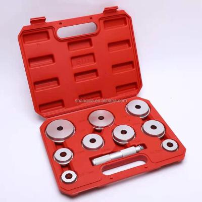 China 10PCS Set 100% Brand New and Seal Universal Axle Bushing Bearing Seat Ring Removal Installation Master Drive Tool Kit for sale