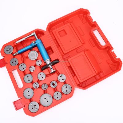 China Universal Brake Gauge 18pcs Disc Brake Piston Spreader Tool Universal Wind Back Kit for sale