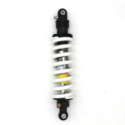 China Performance Aluminum And Solid Steel Top Spring Protects Shock Absorber 370mm Motorcycle Market Parts for sale