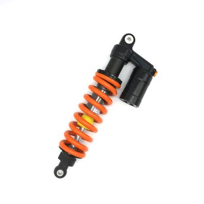 China 370mm Shock Absorber Spring 370mm Solid Aluminum Steel Racing Rear Shock Absorber For Motorcycle Sports Spring Thickness 10MM for sale