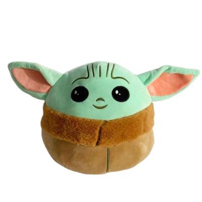 China Custom Plush Doll Yoda Anime Figure Plush Toys Soft Cartoon Plush Toy Doll Popular Yoda Doll Stuffed Animals and Cotton Plush Toys for sale