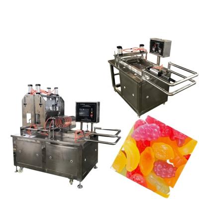 China Automatische Manuelle Süßigkeitenmaschine Weichkautschukige Gummi-Gummi-Gelee-Harde Süßigkeitenmaschine für die Zuckerproduktion zu verkaufen