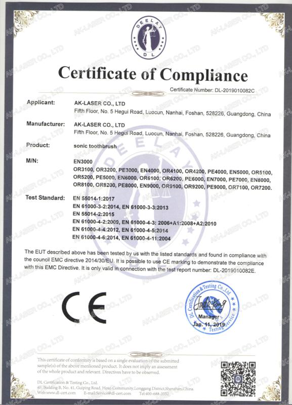 CE - Foshan AK-Laser Co., Ltd.