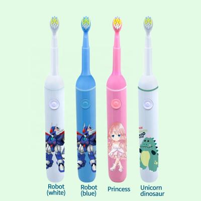 China Best Care USB Kids Rechargeable Sonic Electric Toothbrush Children Electronic Oral Rechargeable Toothbrush Soft Bristle for sale