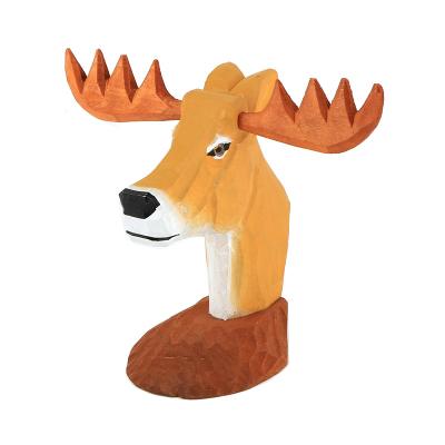 China China Solid Wooden Animal Shape Display Glasses Show To Frame Crafts Wooden Props for sale