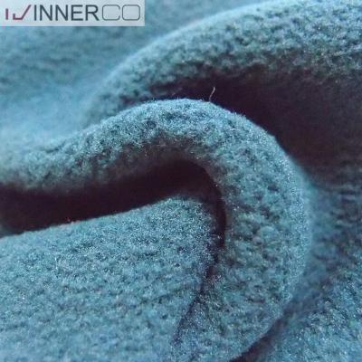 China Durable polyester fleece DWR water repellent fabric for sale