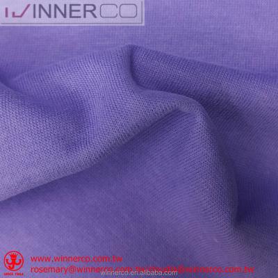 China Sustainable Organic Cotton Recycle Polyester Jersey Fabric In Stock Items for sale