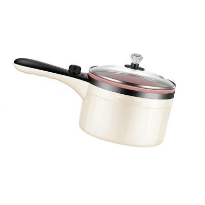 China Multifunctional Non-stick Coating Shuangping Student Cooking Hot Pot Integrated Electric Skillets for sale