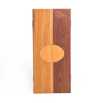 China Walnut Maple Splicing Wooden Wine Boxes Recyclable Packaging Gift Boxes For Wine for sale