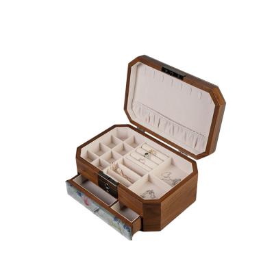 China Packaging Items Jewelry Boxes Quality Assurance Custom Luxury Simple Drawing Jewelry Box for sale