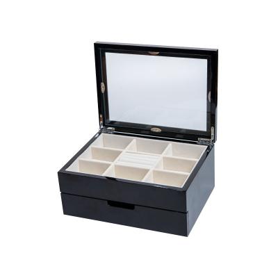 China Premium Packaging Items Jewelry Storage Box Velvet Packaging Jewelry Boxes With Logo for sale