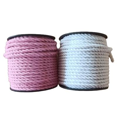 China DIY Decoration 6mm Macrame Cotton Rope 30m Spool Wrapping for sale