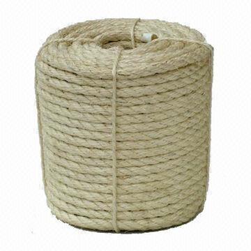 China DIY decoration sisal rope, sisal yarn rope, cat pe toy rope for sale