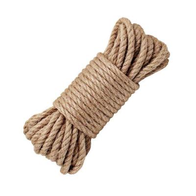 China Best Abrasion Resistance 100%Natural Sisal Rope 1mm~50mm Recyclable Sisal Packing Rope for sale