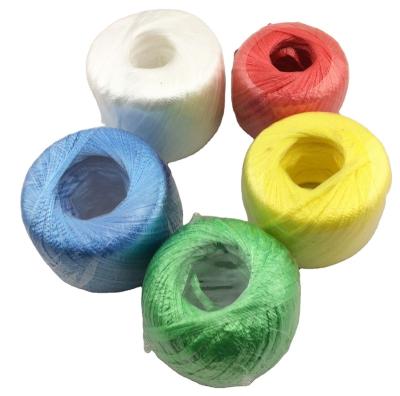 China Packing Colored PP Twine, PP Twine, PP Foam Splitfilm Twine for sale