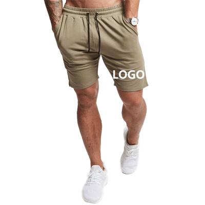 China Anti-wrinkle summer custom polyester cotton pockets bike shorts mens gym sports training shorts for men for sale