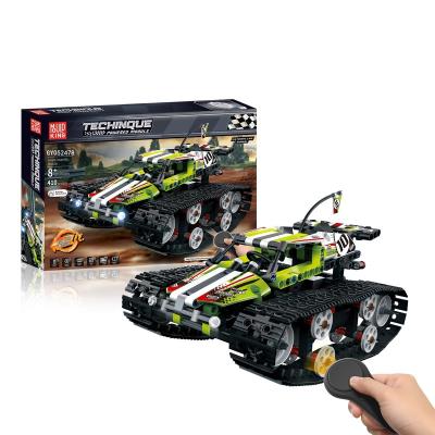 China Building Toy Remote Control Car Building Block Toy DUY Set Building Block Intelligent Filling Toy for sale