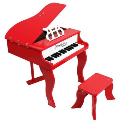 China Do not use electricity 30 key wooden children's piano boys and girls can play non-electric mechanical wooden children's piano toys for sale