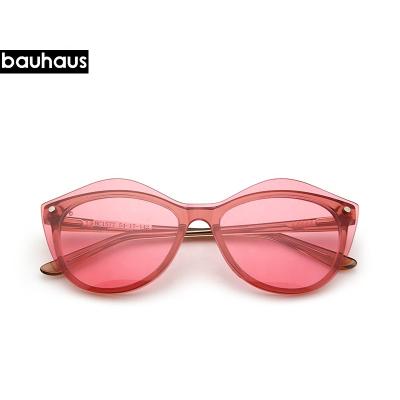 China Pink Beautiful Logo Customize Glasses Magnet Clip from Acetate BC1577 for sale