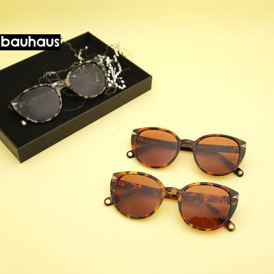 China AB2011 High Quality Acetate Polarized Cat Eye New Women Sunglasses for sale